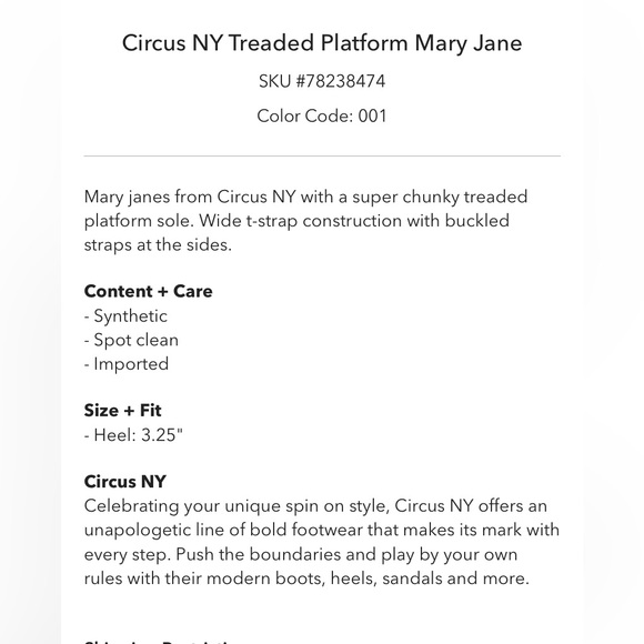 Treaded Platform Mary Janes - Picture 10 of 10